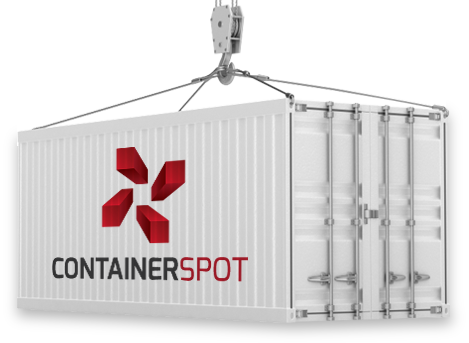 Container hænger i kran